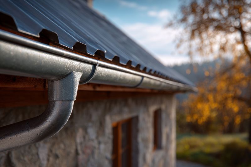 Steel Rain Gutter Installation in San Francisco, CA